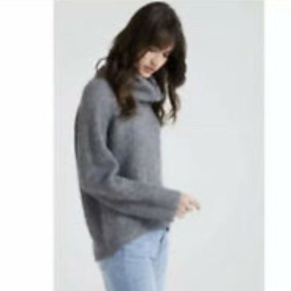 COPY - Point Sur by J Crew ribbed turtleneck sweater XXS - Picture 7 of 13